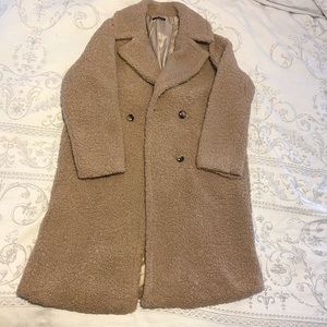 BRAND NEW Lined Teddy Coat